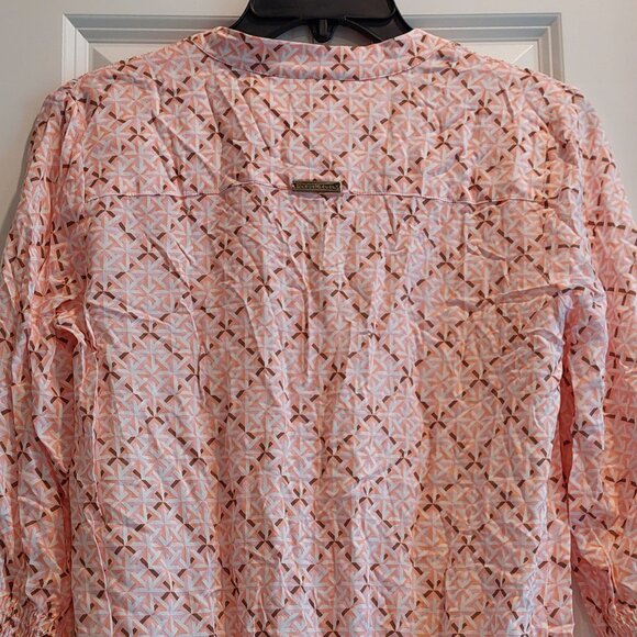 heidi klein Tybee Island Tunic Smock Waist Tiered Mini Dress Women's Size XS - Picture 7 of 13